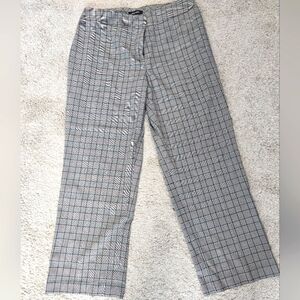 Nine West Plaid Work Pants